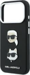 Etui na smartfon Apple iPhone 18 Pro/17 Pro Karl Lagerfeld Saffiano Karl&Choupette Heads Pins Strap Logo Black (KLHCP18LPSWFDHPSK) - obraz 6