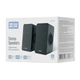 Акустическая система ColorWay BaseSound 2.0 USB Black (CW-SPU03BK) ColorWay CW-SPU03BK 1092338 - изображение 4