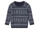 Свитер с рождественским принтом для мальчика Pepperts LYCRA® 482492 110-116 см (4-6 years) темно-синий - изображение 1