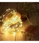 Светодиодная гирлянда новогодняя Xatynka USB 100 LED 10 м на батарейках и от сети Теплый Белый (163-41-1978-07USB) - изображение 3