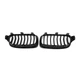 Ніздрі решітки радіатора переднього бампера BMW 3 series F30/F35/F31 2011-2019 Black 1BAR - зображення 2
