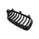 Ніздрі решітки радіатора переднього бампера BMW 3 series F30/F35/F31 2011-2019 Black 1BAR - зображення 3