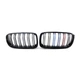 Ніздрі решітки радіатора переднього бампера BMW 3 series F30/F35/F31 2011-2019 Black 2BAR colour - зображення 2