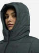 Пуховик зимний женский Jack Wolfskin Frozen Palace Long Jkt W Rds A65096-E0271 XL Зеленый (4064886782128) - изображение 4