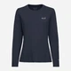 Спортивная кофта женская Jack Wolfskin Trail Ls W A66366-C0412 M Синяя (4064886762434) - изображение 5