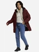 Пуховик зимний женский Jack Wolfskin Frozen Palace Long Jkt W Rds A65096-J0211 S Бордовый (4064886781954) - изображение 3