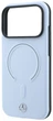 Чохол для смартфона Apple iPhone 17 Pro / 18 Pro Mercedes Leather 3D MagSafe Blue (Mer008840) - зображення 5