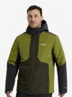 Куртка зимняя короткая мужская Jack Wolfskin Stonetrail 2L Ins Jkt M A66330_E0337 M Зеленая (4064886757799) - изображение 1