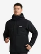 Куртка демисезонная с капюшоном мужская Jack Wolfskin Jasper Jkt M A66357_6350 XL Темно-серая (4064886757416) - изображение 1