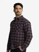 Рубашка хлопковая мужская Jack Wolfskin Lite Flannel Shirt M A65026_T0600 S Фиолетовая (4064886772792) - изображение 1