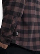 Рубашка хлопковая мужская Jack Wolfskin Lite Flannel Shirt M A65026_T0600 XL Фиолетовая (4064886773096) - изображение 4