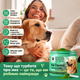 Зубний порошок для собак Petcarex Pet Dental Cleaning Powder з пробіотиками 116 г, 58 порцій - изображение 4