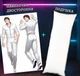 Дакимакура 150х50 см Блич Sousuke Aizen Соскэ Айдзэн Bleach Подушка с двусторонней наволочкой - изображение 2