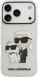 Etui na smartfon Apple iPhone 18 Pro Max/17 Pro Max Karl Lagerfeld IML NFT Glitter Karl&Choupette Transparent (KLHCP18XHNKCTGT) - obraz 2