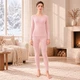 Комплект женского термобелья Lesko 8099 Light pink 3XL антибактериальный мягкий эластичный - изображение 1