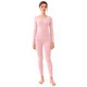 Комплект женского термобелья Lesko 8099 Light pink 2XL антибактериальный мягкий эластичный - изображение 2
