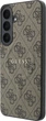 Etui na smartfon Samsung Galaxy S26 FE Guess Embossed 4G Ring Classic Logo MagSafe Brown (GUHMS26FEP4MSEGW) - obraz 3