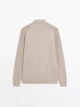 Чоловічий светр Massimo Dutti L бежевий - изображение 6