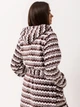 Халат женский из велсофту теплый с капюшоном зимний BARWA garments 0227/1 M Шоколадный (2110022712152) - изображение 5