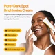 Крем Celimax Pore+Dark Spot Brightening Cream 35 мл Осветляющий для лица Селимакс с 5% ниацинамидом и 5% транексамовой кислотой от пигментных пятен, для выравнивания тона кожи - изображение 2