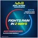 Advil Dual Action Acetaminophen 250 мг 240 каплет Адвил Дуал Экшн Двойное действие против различных видов боли - изображение 5