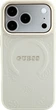 Etui na smartfon Apple iPhone 18 Pro/17 Pro Guess Saffiano Peony & Ring MagSafe Beige (GUHMP18LPSAMSECE) - obraz 2