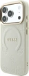 Etui na smartfon Apple iPhone 18 Pro/17 Pro Guess Saffiano Peony & Ring MagSafe Beige (GUHMP18LPSAMSECE) - obraz 3