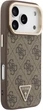 Etui na smartfon Apple iPhone 18 Pro/17 Pro Guess 4G PU Triangle Logo & Stand Camera Magsafe Brown (GUHMP18LPCS4GPTW) - obraz 3