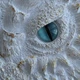 Подарочный блокнот ручной работы Око дракона - Лунный лёд с 3D-обложкой - изображение 3