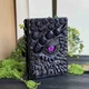 Подарочный блокнот ручной работы Око дракона - Аметистовая ночь с 3D-обложкой - изображение 1