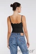 Боди-стринг корректирующее с кружевом German Volf MT250021-BK1 3XL/4XL Черный - изображение 10