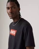 Мужская футболка свободного кроя в винтажном стиле Levi's, черныйцвет, размер L (000RY0003) - изображение 5