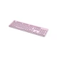 Клавіатура Canyon HKB-W01 Silent Wireless UA Pink (CNS-HKBW01P) - изображение 2