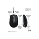 Мишка Logitech MX Anywhere 3S для MAC Wireless Space Grey (910-006947) - зображення 3