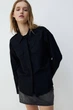 Сорочка жіноча H&M 061241170_black XS Чорна (6666000381903) - изображение 1