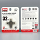 USB-флешка 32 ГБ 4в1 USB2.0 Micro Lightning Type-C накопичувач інформації XO DK04 - зображення 1