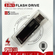 USB-флешка 256Gb 3в1 USB3.0 Lightning Micro для зберігання інформації XO DK06 - зображення 2