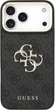 Etui na smartfon Apple iPhone 18 Pro Max/17 Pro Max Guess 4G Big 4G Classic Logo Big Strap Metal Buttons Black (GUHCP18XP4G4BCSK) - obraz 2