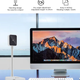 Вебкамера 2K автофокус USB відеодзвінок Kisonli D1 білий - зображення 5