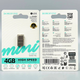 USB флешка 4Gb USB2.0 накопитель информации Borofone BUD5 мини - изображение 1