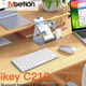 Клавіатура та мишка 2в1 бездротові RGB 2.4G Bluetooth Meetion C210 чорний - зображення 9