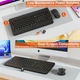Бездротовий комплект клавіатура та мишка 2in1 2.4G для Windows MacOS C5000 чорний - зображення 9