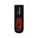 Флеш-накопитель ADATA C008 64GB USB 2.0 слайдер Черный с красным (AC008-64G-RKD) - изображение 5