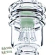 Стеклянный бонг для курения Octopus 51 см Green Два перколятора - изображение 3