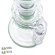 Стеклянный бонг для курения Octopus 51 см Green Два перколятора - изображение 4