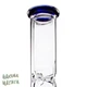 Стеклянный бонг для курения Pushka bomba 38 см Blue с 2 tree перколяторами - изображение 5