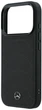 Чохол для смартфона Apple iPhone 17 Pro / 18 Pro Mercedes Leather Mesh with Bow Line MagSafe Black (Mer008871) - зображення 6