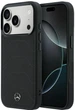 Чохол для смартфона Apple iPhone 17 Pro Max / 18 Pro Max Mercedes Leather Mesh with Bow Line MagSafe Black (Mer008872) - зображення 1