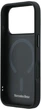 Чохол для смартфона Apple iPhone 17 Pro Max / 18 Pro Max Mercedes Leather Mesh with Bow Line MagSafe Black (Mer008872) - зображення 7