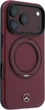 Etui na smartfon Apple iPhone 18 Pro Max/17 Pro Max Mercedes-Benz Leather with Ring Stand MagSafe Burgundy (MEHMP18X25PRSMOR) - obraz 3